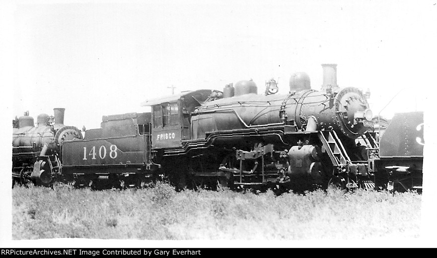 SLSF 4-6-0 #1408 - "Frisco", St Louis-San Francisco Rwy